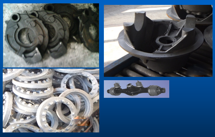 Automobile axle