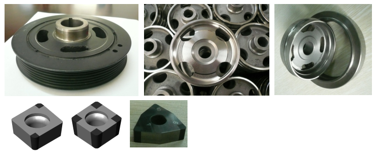 Automobile crankshaft shock absorber