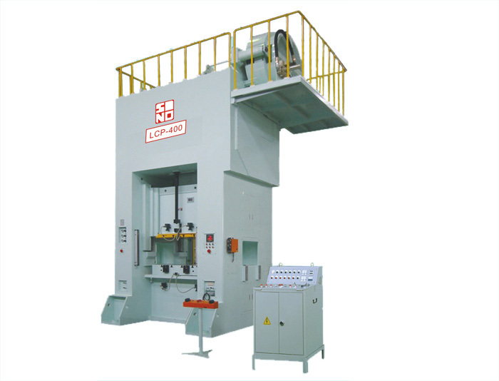 Stralght side single crank link motion press