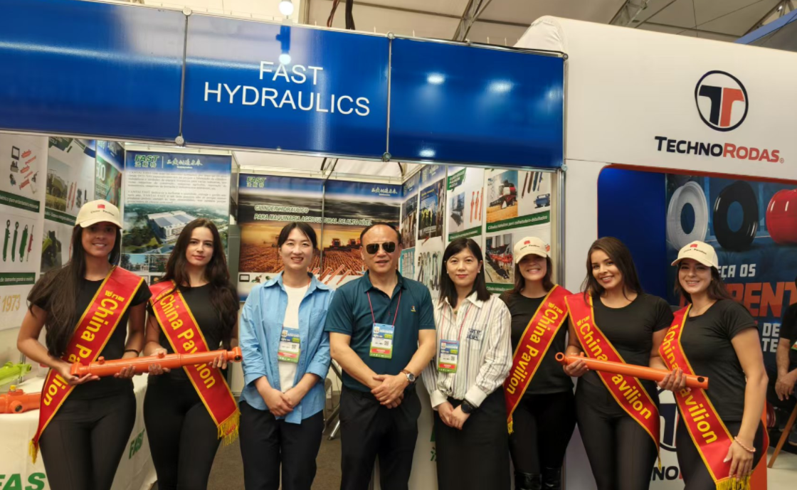 Yantai FAST makes its debut at the Brazilian International Agricultural Machinery Exhibition