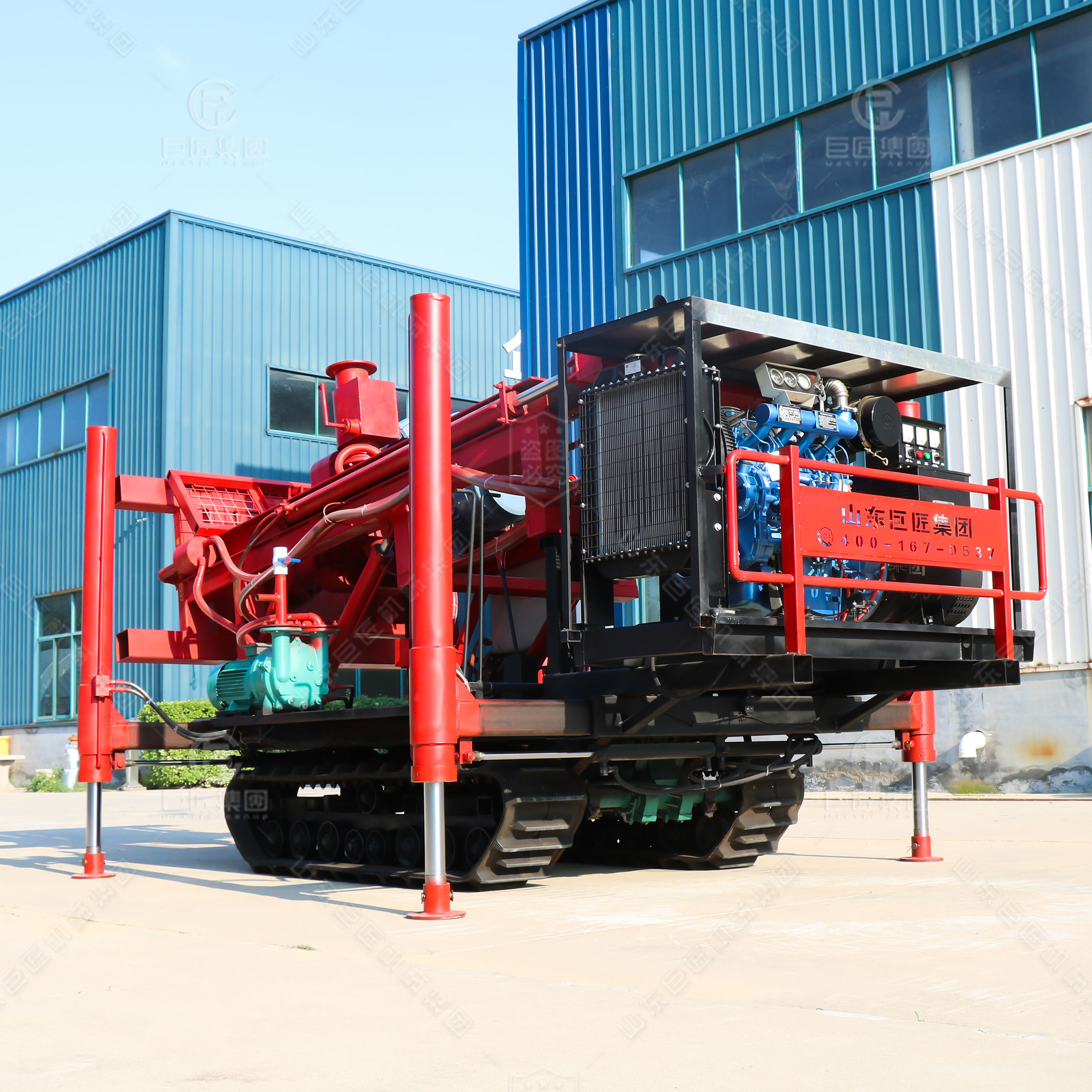 JFD-6履帶反循環水井鉆機