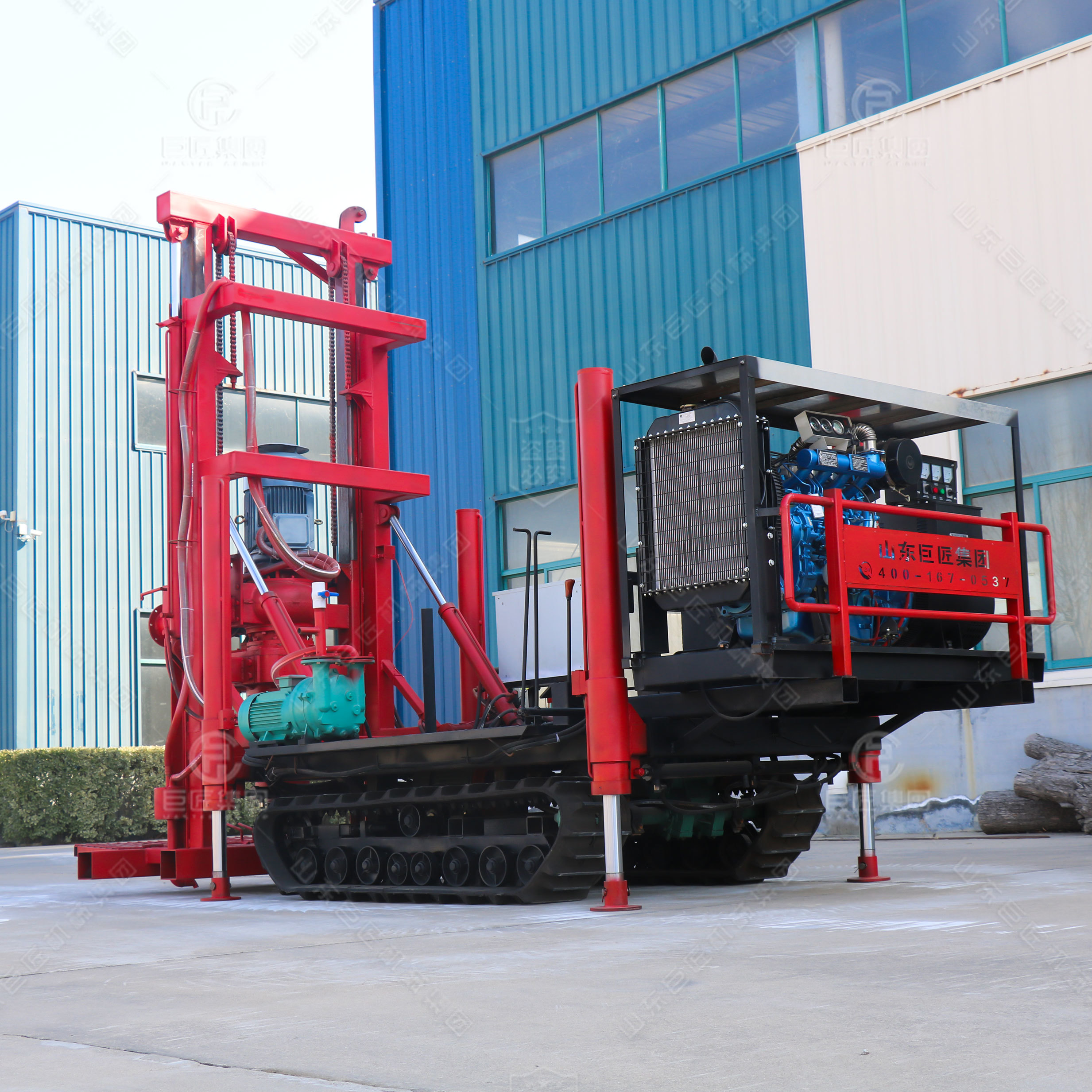 JFD-6履帶反循環水井鉆機