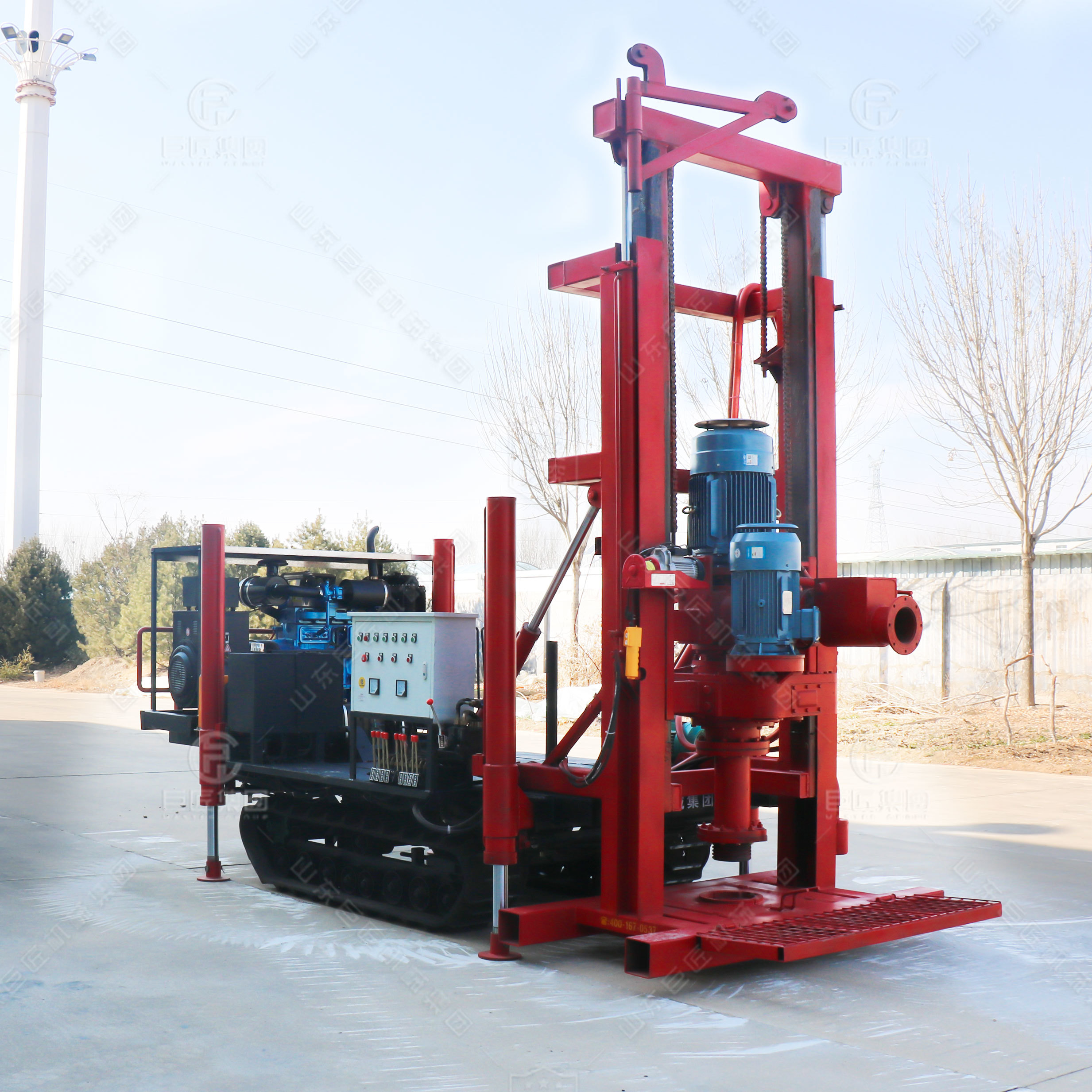 JFD-6履帶反循環水井鉆機
