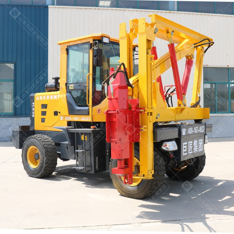 DZC-Ⅰ Series Loading Type Guardrail Pile Driving And Pulling Machine