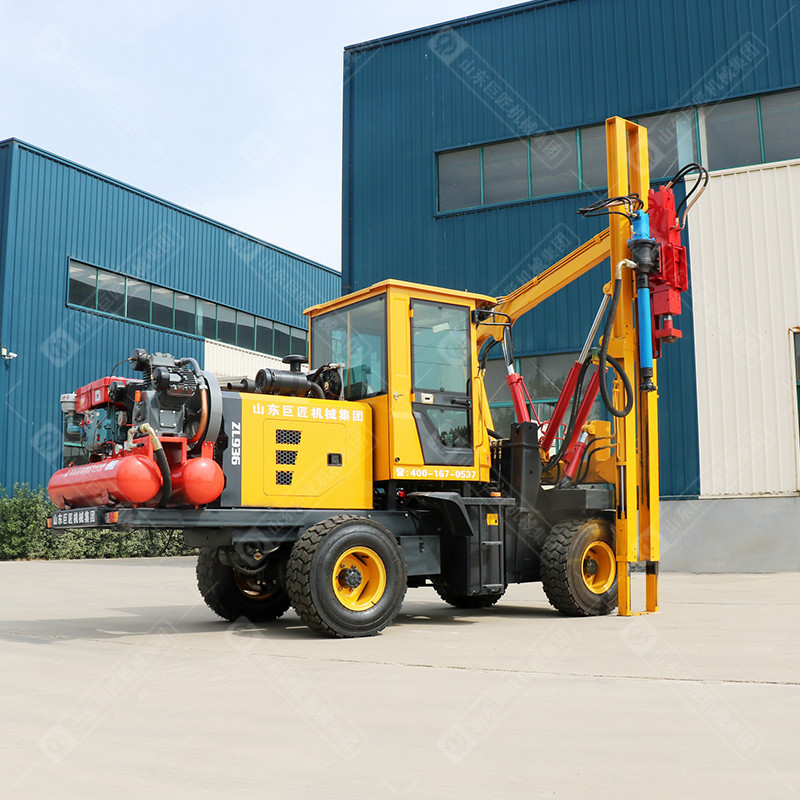 DZC-Ⅱ Series Loading Type Guardrail Pile Driving and Pulling Machine