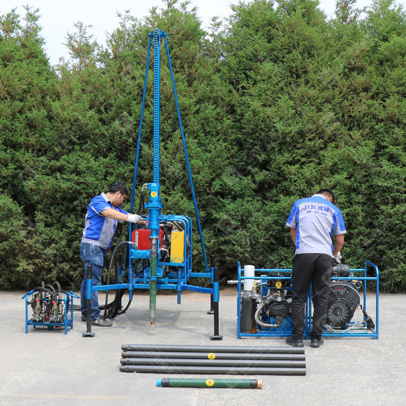 SDZ-30S Pneumatic Mountain Geophysical Drilling Rig