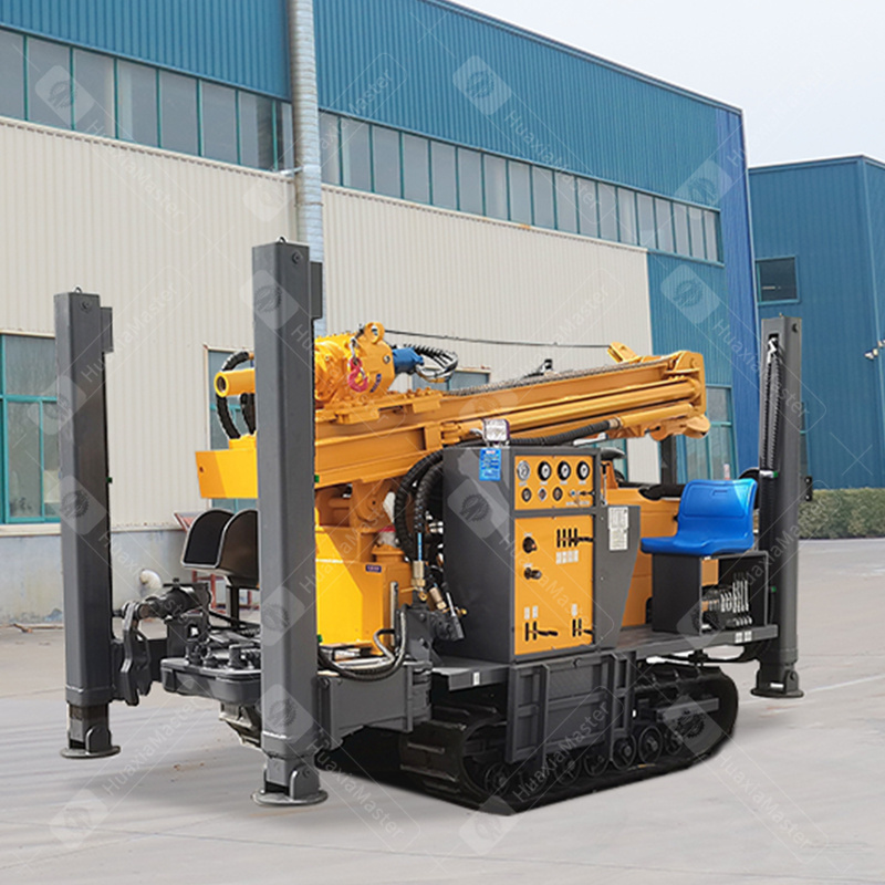 CJDX-230S Crawler Pneumatic Water Well Drilling Rig