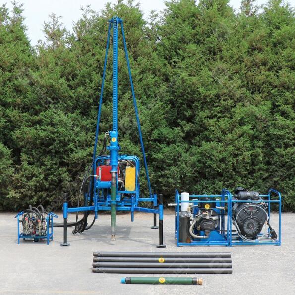 SDZ-30S pneumatic mountain geophysical drilling rig