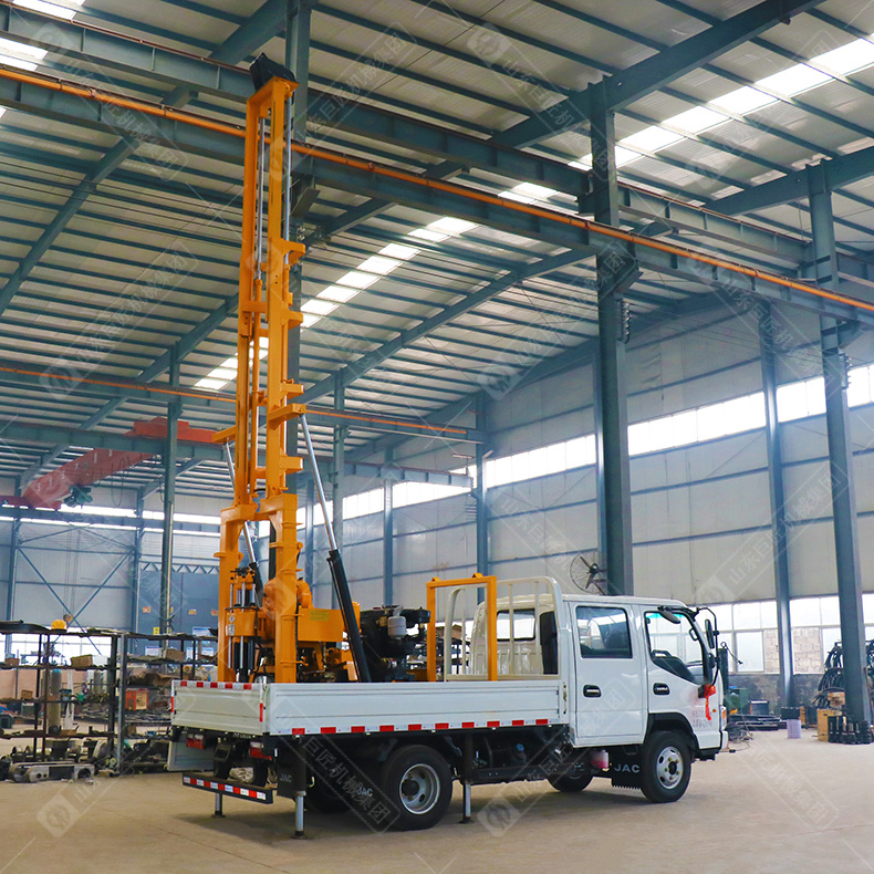 XYC-200 Vehicle-mounted Hydraulic Water Well Drilling Rig