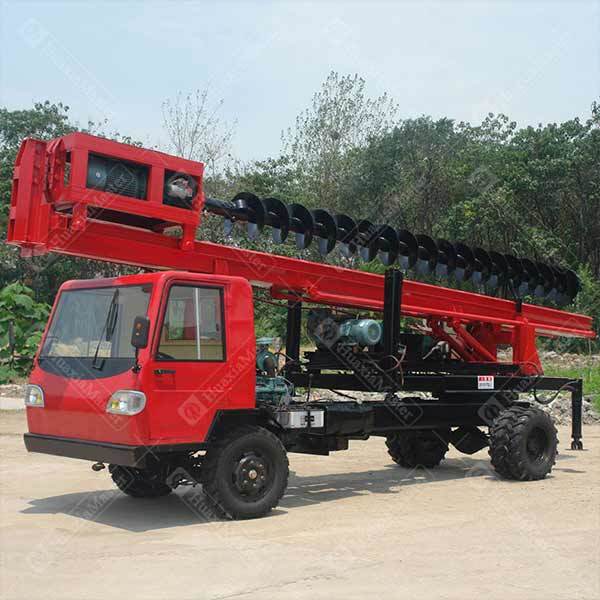 LXLS type double-seat long spiral pile driver