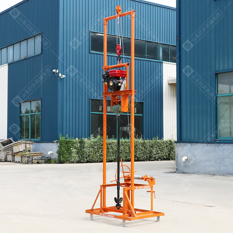 SJQ Gasoline Engine Water Well Drilling Rig