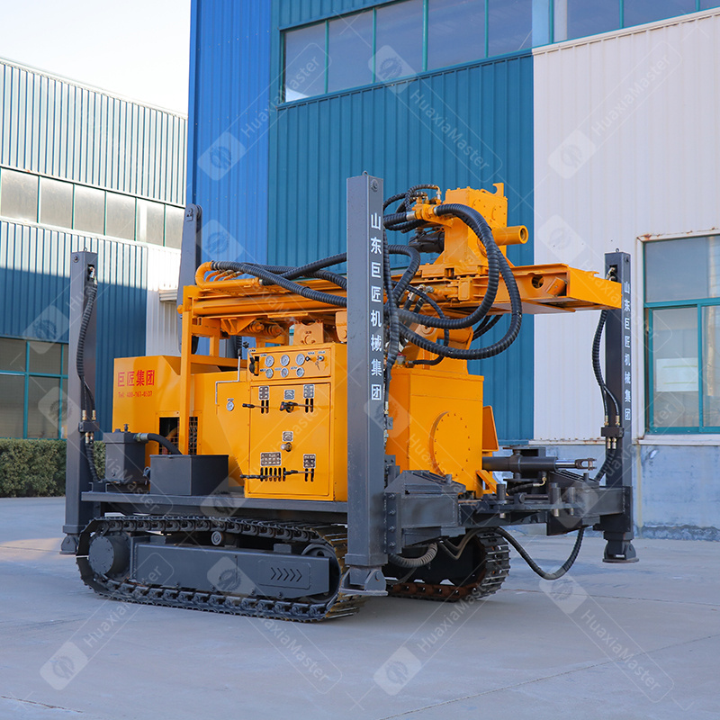 CJD-260 Crawler Pneumatic Water Well Drilling Rig
