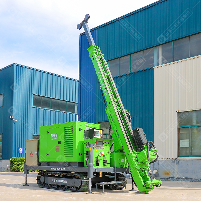 JDLE-800 Electronically Controlled Top Drive Core Drilling Rig