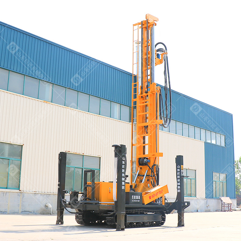 CJD-300 Crawler Pneumatic Water Well Drilling Rig