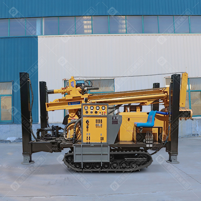 CJDX-230S Crawler Pneumatic Water Well Drilling Rig