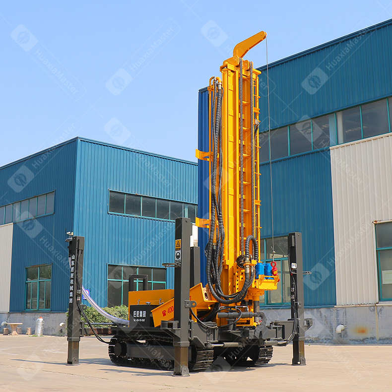 CJD-300 crawler pneumatic water well drilling rig