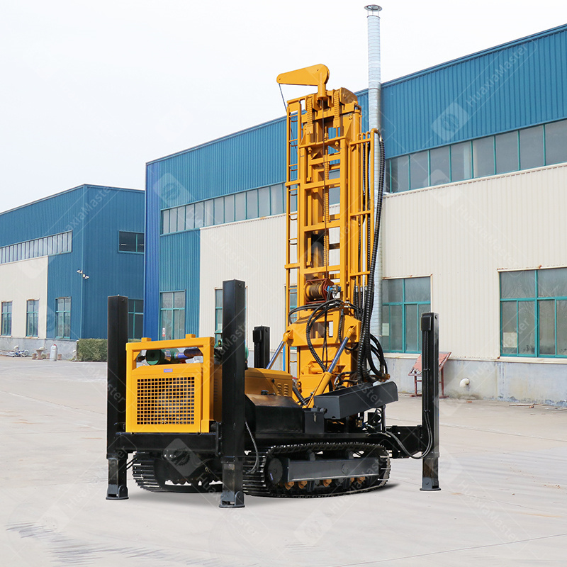 CJD-600 crawler pneumatic water well drilling rig
