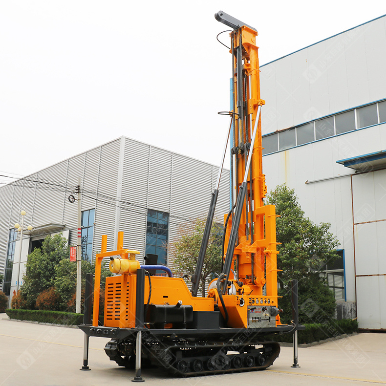 JDL-300 Mechanical Top Drive Water and Air Dual Purpose Drilling Rig