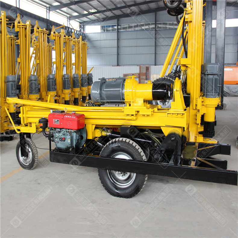 KQZ-200D Pneumatic Water Well Drilling Rig