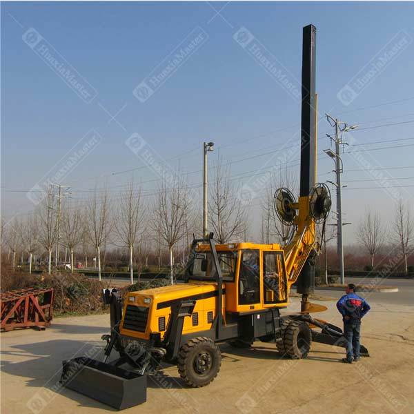 XWL series wheeled rotary pile drilling rig