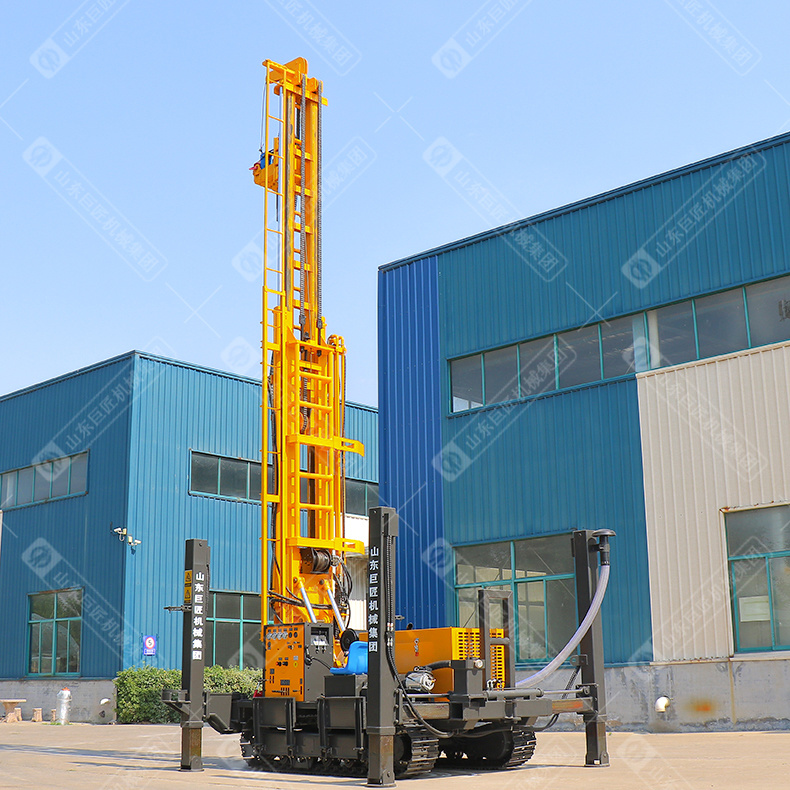 CJD-350 Crawler Pneumatic Water Well Drilling Rig