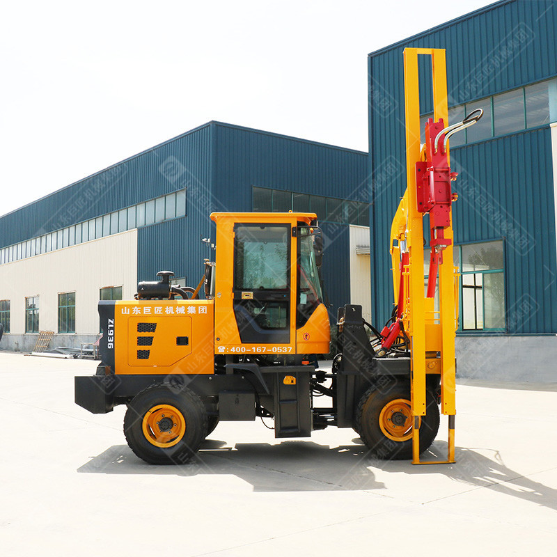 DZC-Ⅰ Series Loading Type Guardrail Pile Driving And Pulling Machine