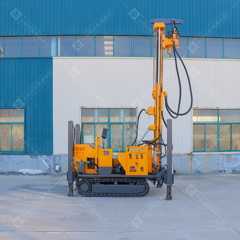 CJD-260 Crawler Pneumatic Water Well Drilling Rig