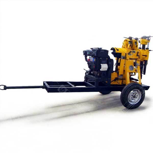 XYX-130  wheeled hydraulic water well drilling rig