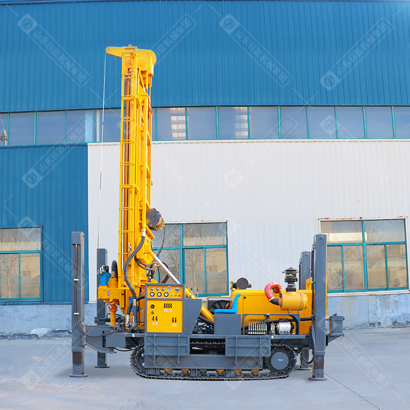 CJD-500 Crawler Pneumatic Water Well Drilling Rig