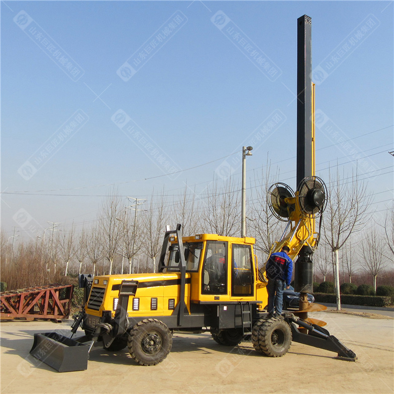 XWC Series Wheeled Rotary Pile Drilling Rig