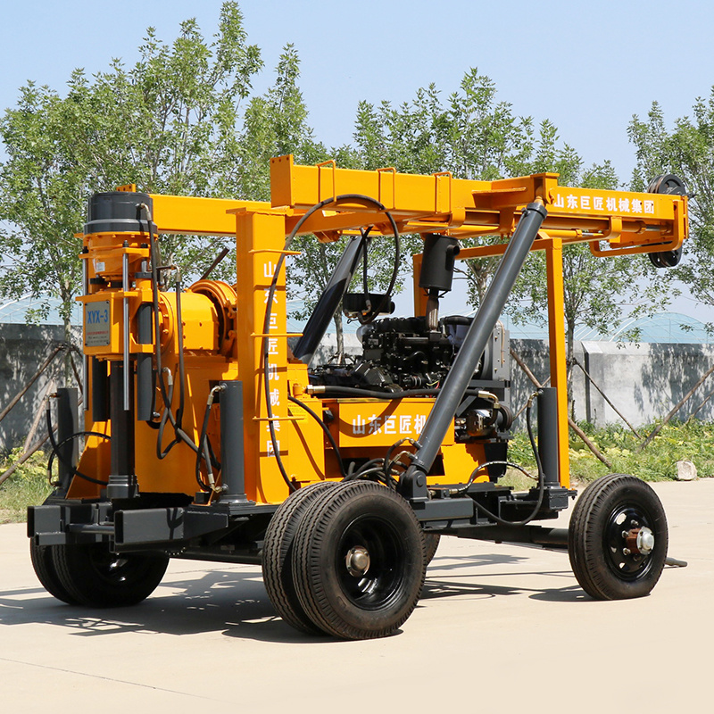 XYX-3 Wheeled Hydraulic Core Drilling Rig
