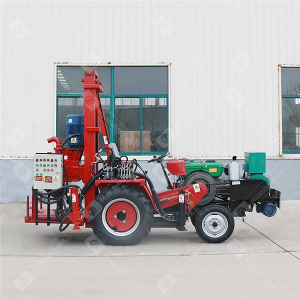 JZ-C series tractor-mounted positive circulation water well drilling rig