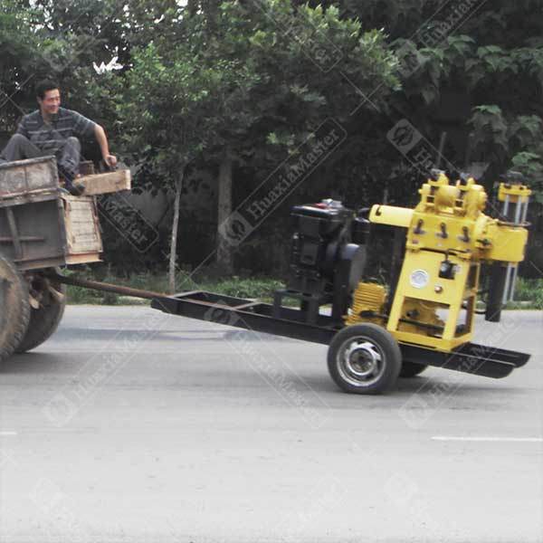 XYX-130  wheeled hydraulic water well drilling rig