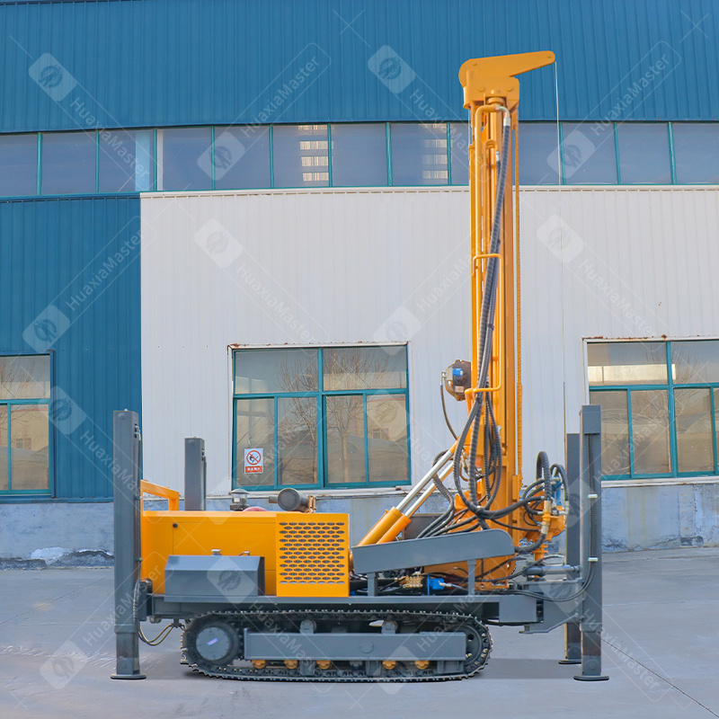 CJD-500 crawler pneumatic water well drilling rig