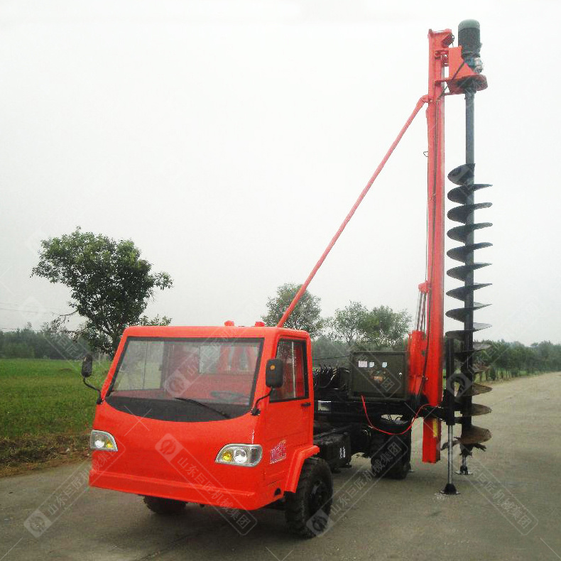 LXLS Type Double-Seat Long Spiral Pile Driver