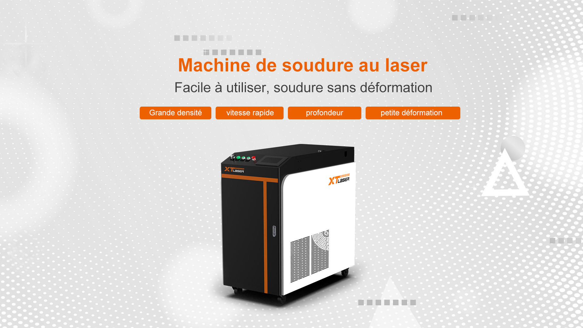 Machine de soudage portatif au laser