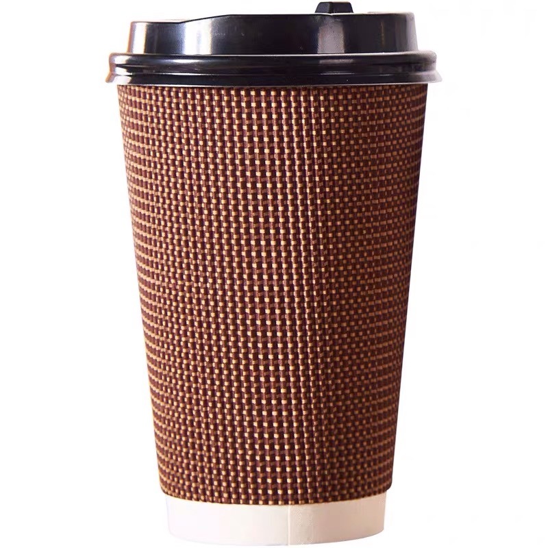 瓦楞奶茶杯