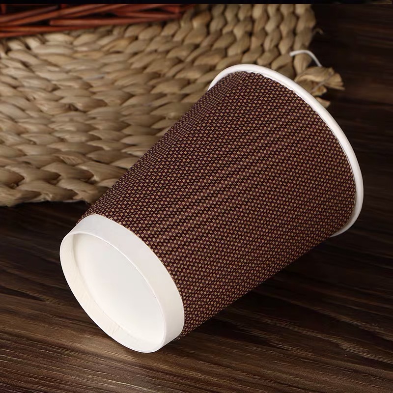 瓦楞奶茶杯