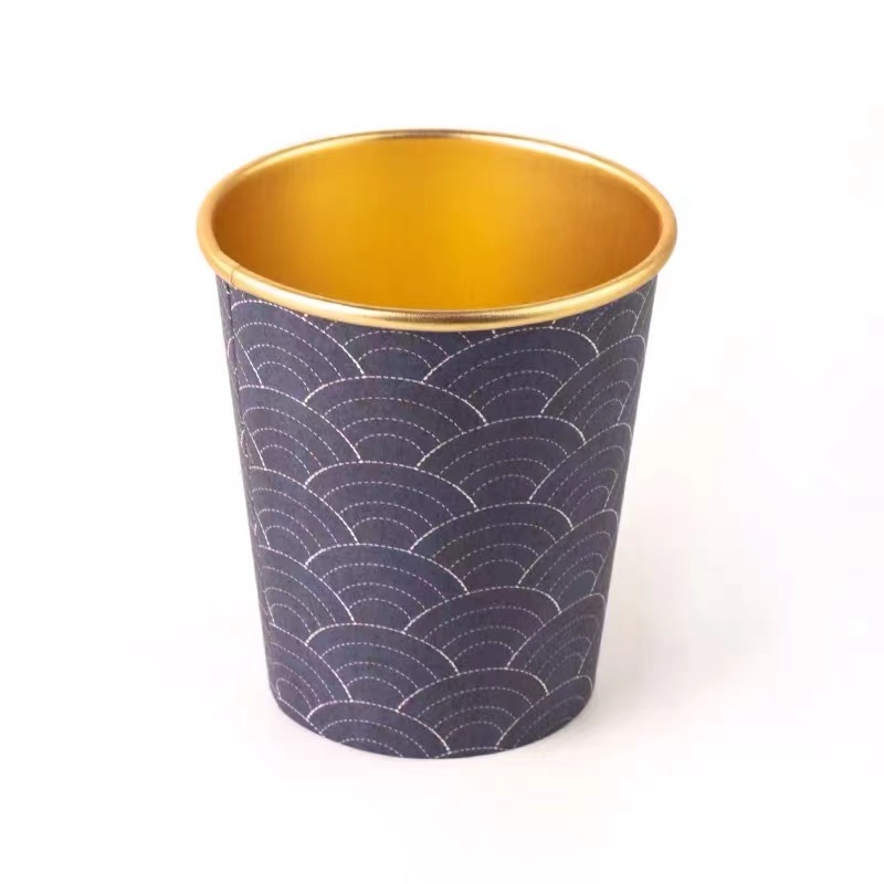 金箔奶茶杯