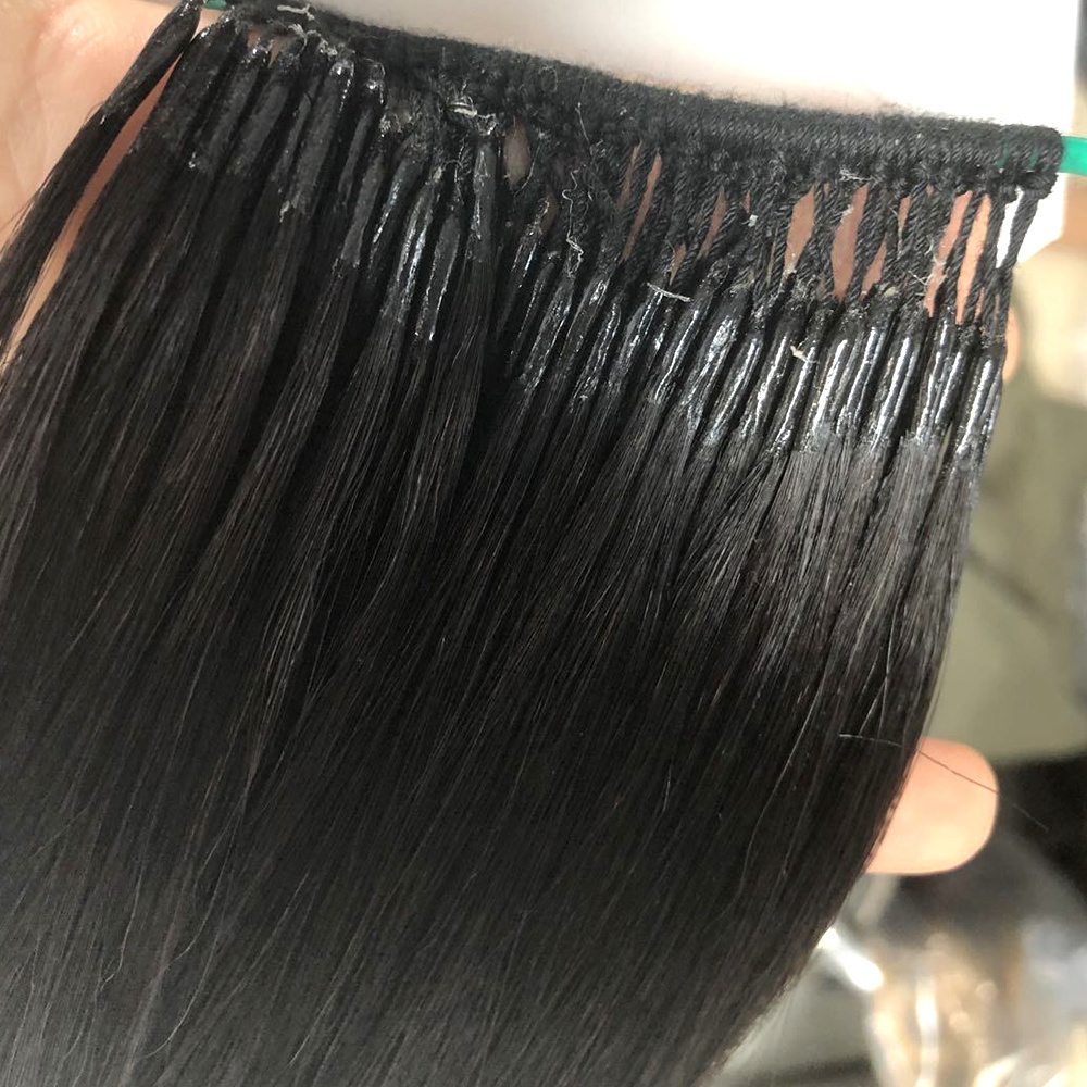 Double ring hair extensions