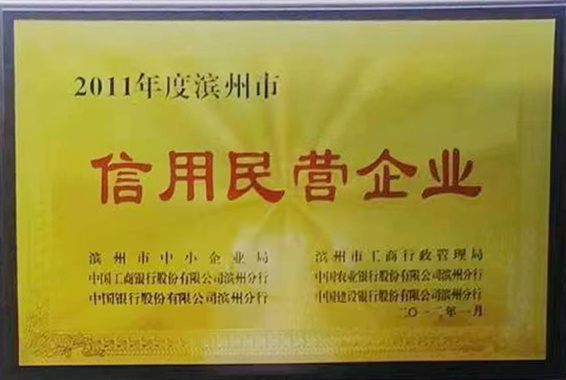 企業(yè)榮譽(yù)