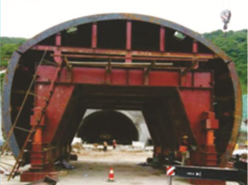 China Road and Bridge Lanzhou Ring Expressway trolley