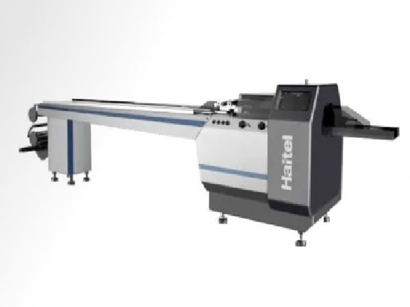 Full Intelligence Three-servo Packing Machine With Paper Beneath-supply HTL-SF480A/480B