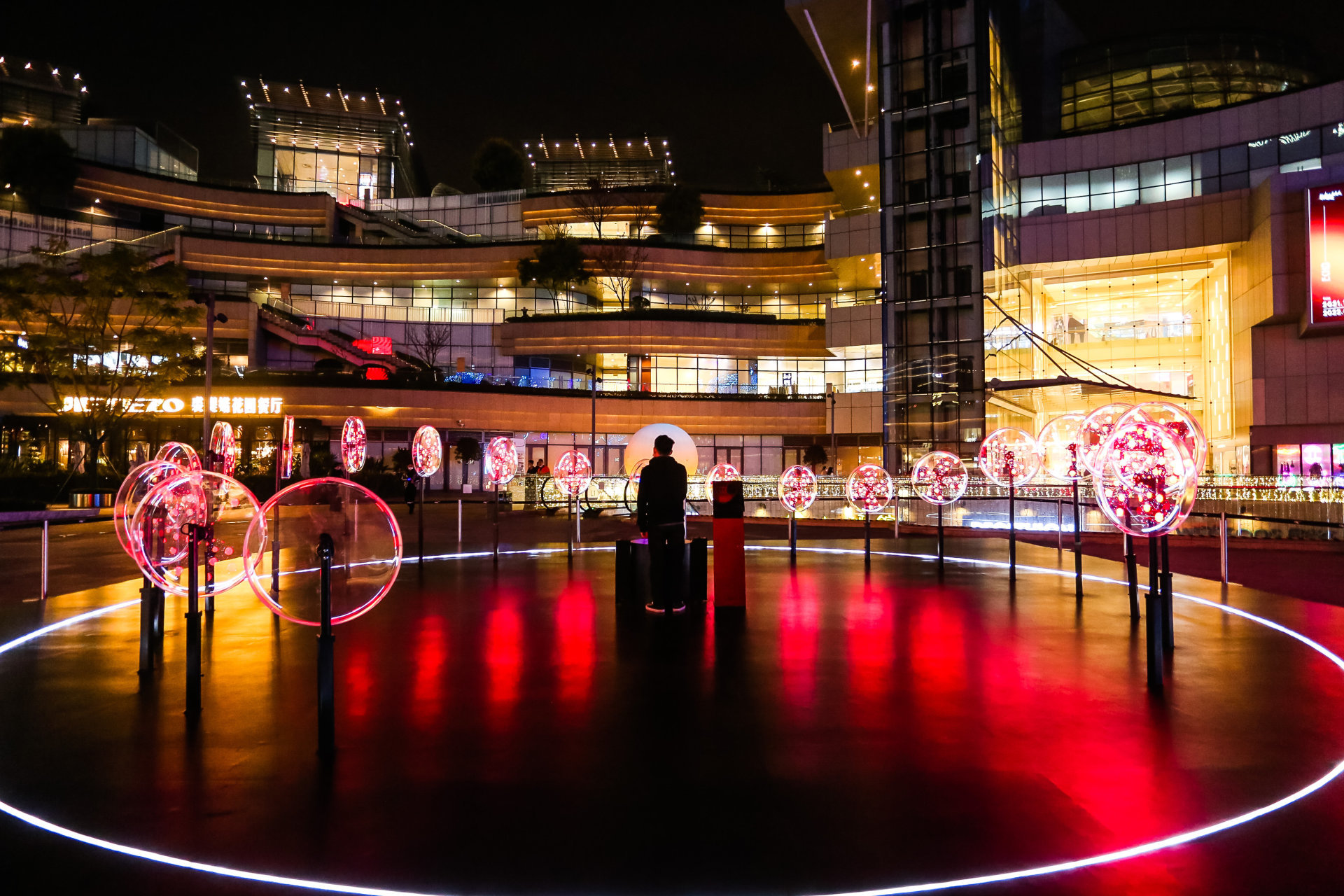 Love for Vientiane • Echo of Heart | new media art Lighting Festival Appears in Chengdu Vientiane City