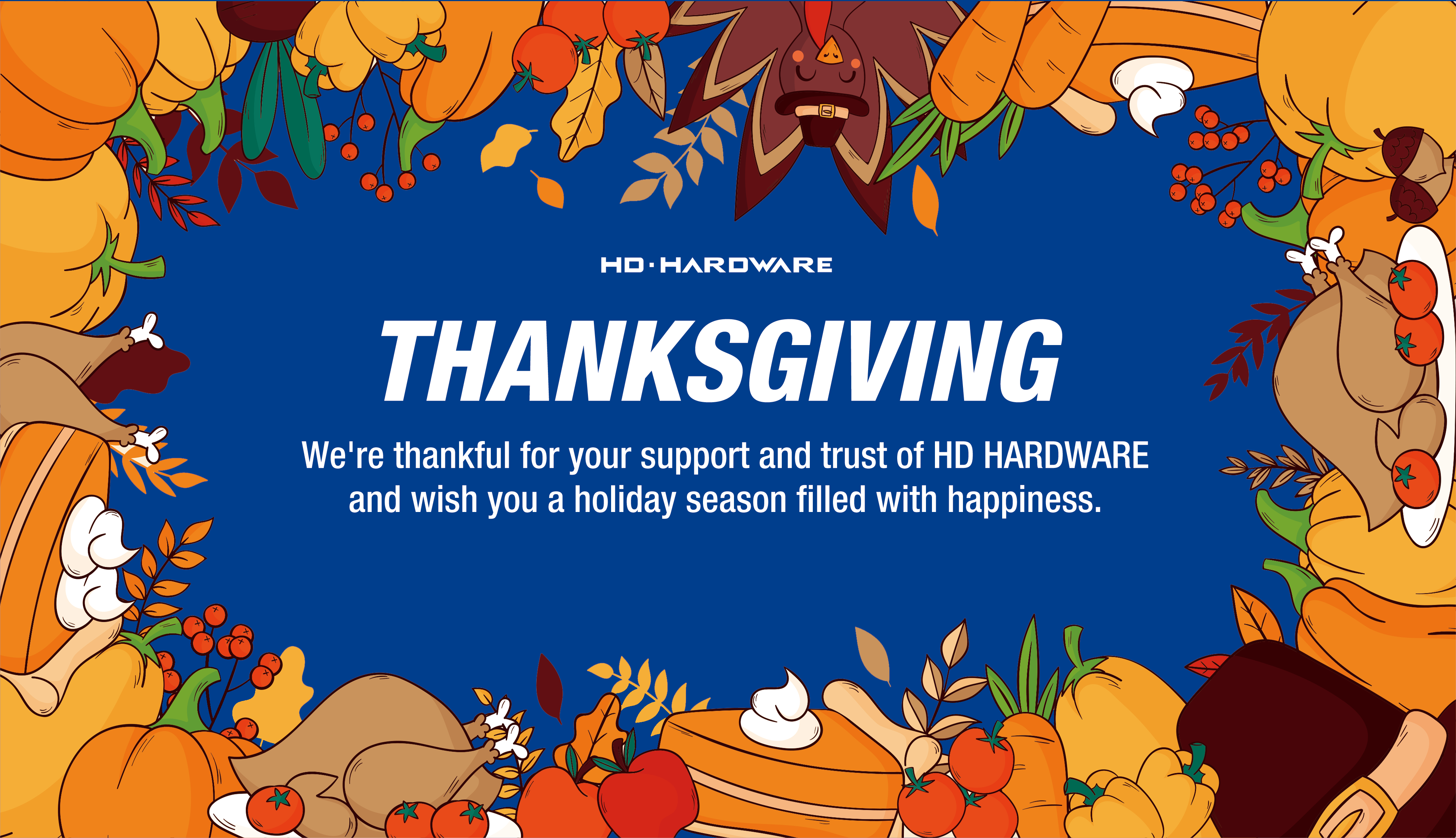 Expressing Gratitude on Thanksgiving - HD HARDWARE