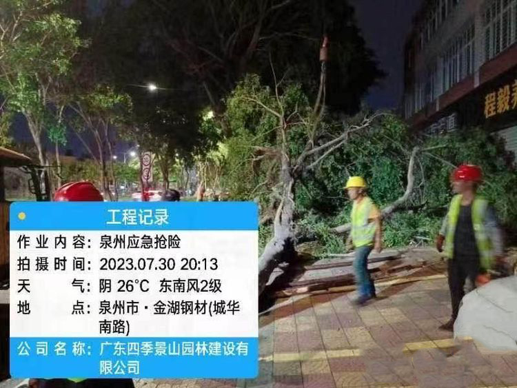 严阵以待 闻风而动 ——公司福建团队抗击超级台风“杜苏芮”纪实