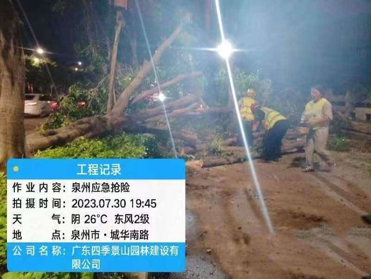 严阵以待 闻风而动 ——公司福建团队抗击超级台风“杜苏芮”纪实