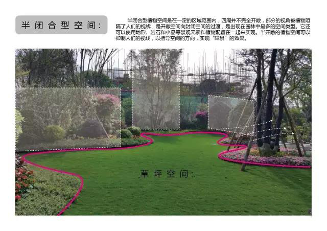 绿化空间营造手法