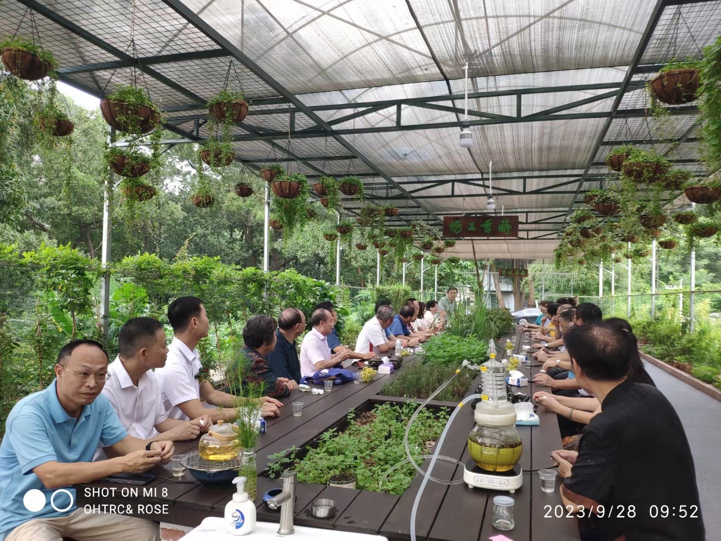 校企共建结硕果-园林芳香植物·实训工坊