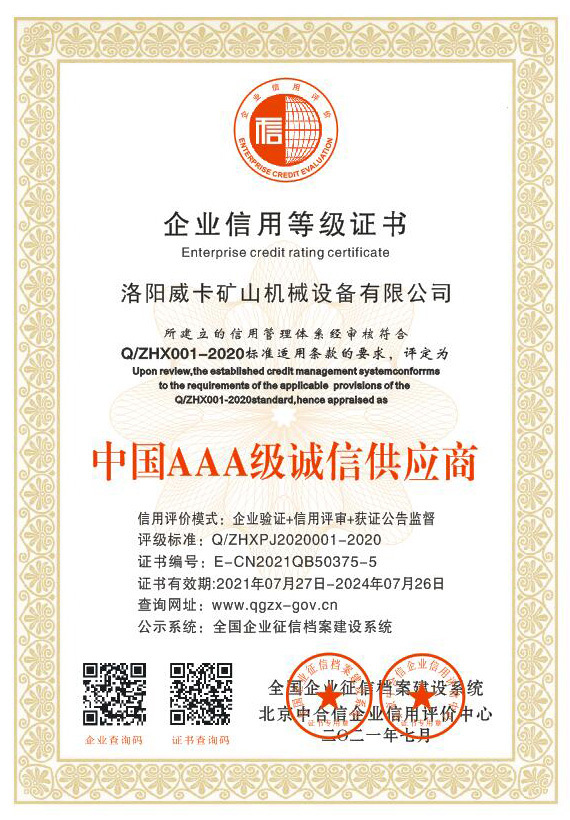 China's AAA level trustworthy supplier